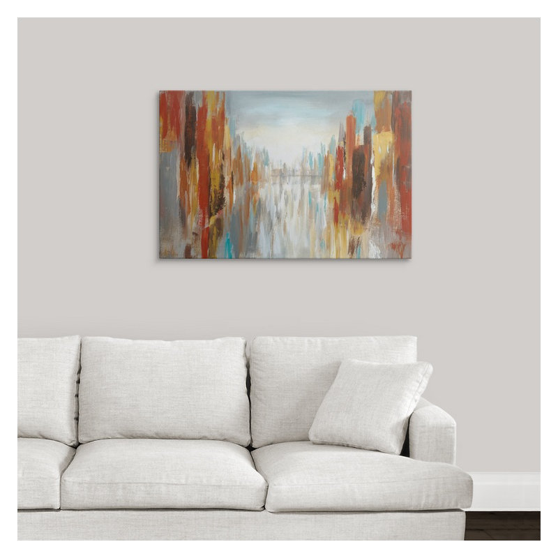 " City Shadows ", 20" H x 30" W x 1.5" D