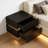 2-Drawer Smart Nightstand with  LED Light-2049857389