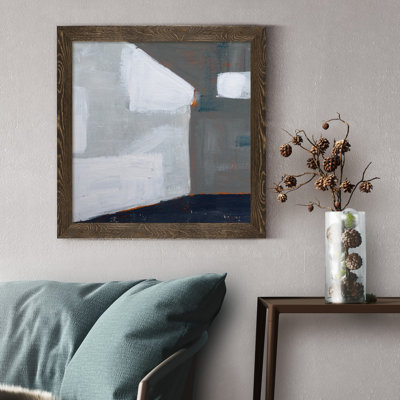Béton mural I, reproduction d’art sur toile encadrée