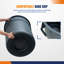Poubelle robuste 55 gallons - Gris