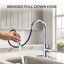 Pull Down Spray Single Lever Kitchen Tap-150585351