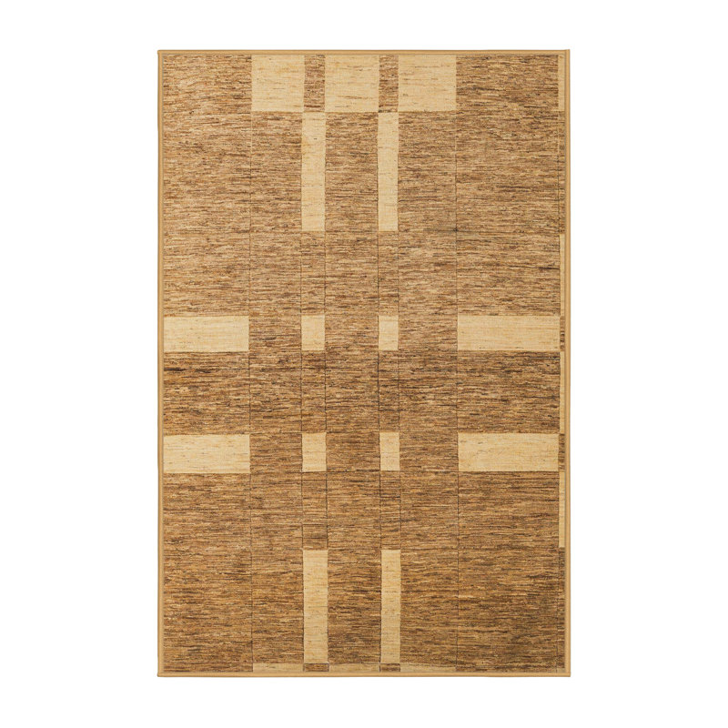 Wool Abstract Indoor Rug, Rectangle 7' x 10'