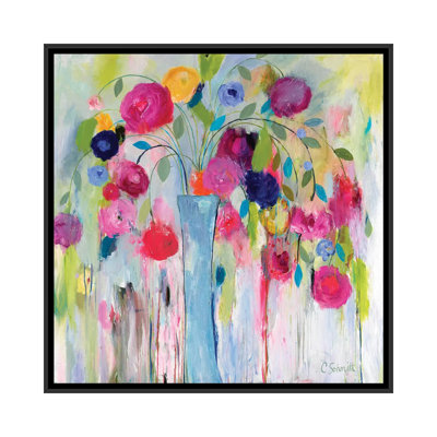 « joie de vivre », impression sur toile