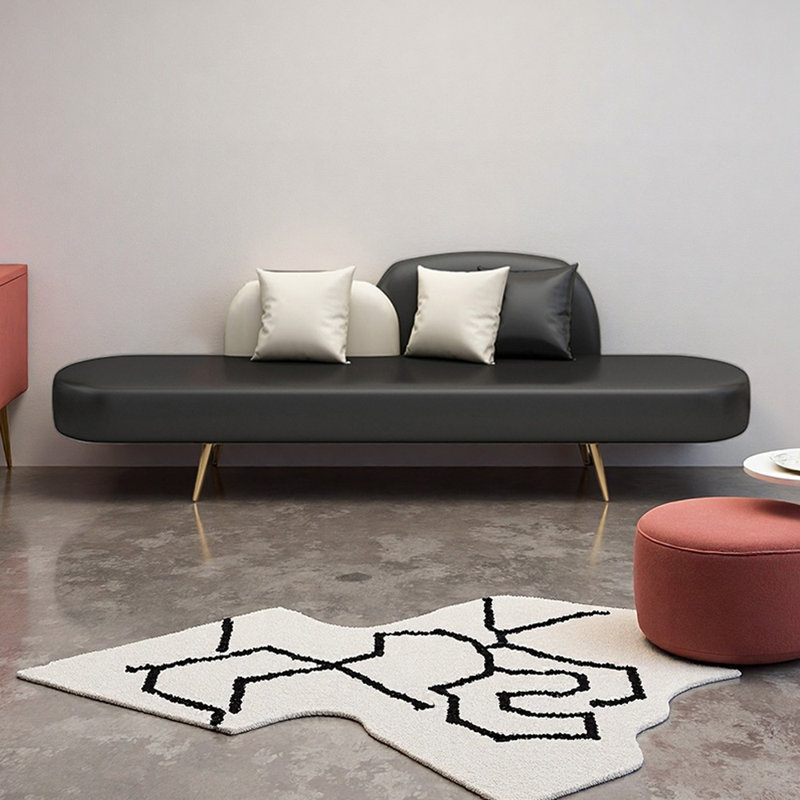 Méridiennes d'intérieur en similicuir Creative Home, Orienté à droite