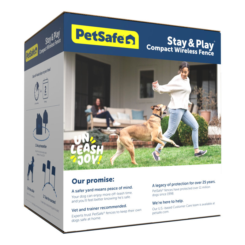 Stay & Play® Compact Wireless Dog Fence
