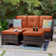 Anahit 3-Piece Wicker Outdoor Seating Group with Cushions