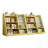 Wooden Toy Storage Organizer Cabinet with Bookshelf for Kids, Toddler Sling Book Rack for Playroom and Bedroom-142657646