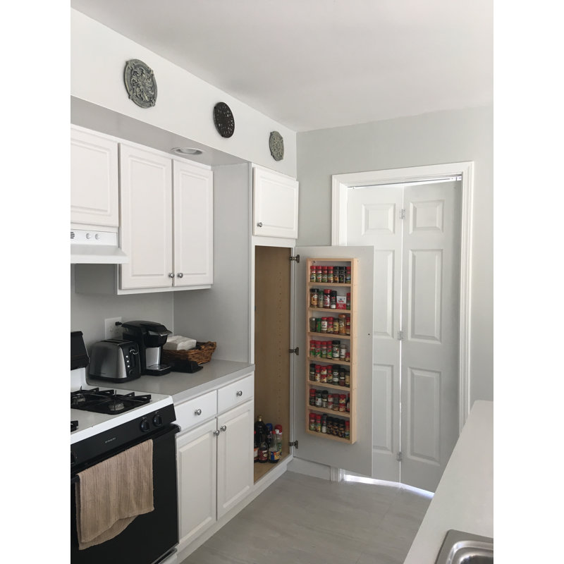 Mitchell Wall Spice Rack, Primed Gray