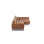 Houston Full Grain Leather Corner Sofa-1179617227-1179617228