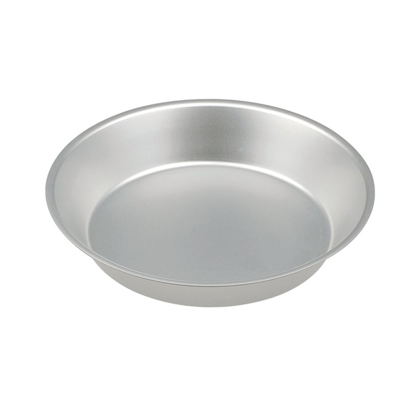 Samuel Groves Mermaid silver anodised tarte tatin, 5.5cm H x 21.6cm W x 21.6cm D