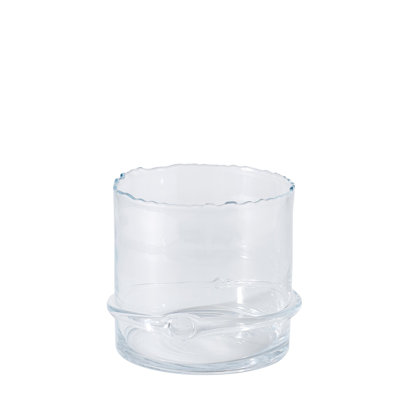 Intaglio Hurricane Candle Holder