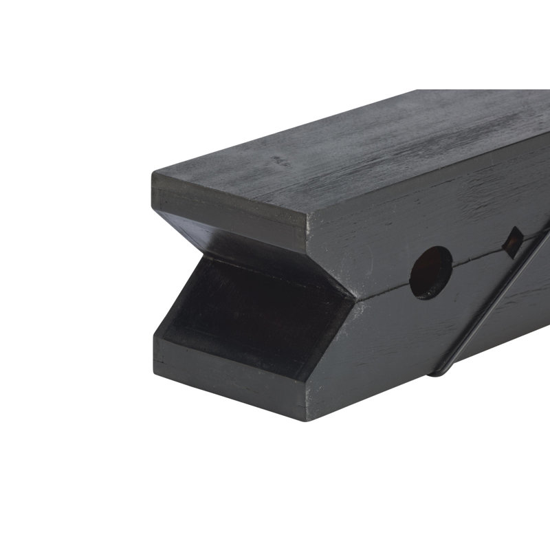 Divy Floating Shelf, 5.1" H x 23.7" W x 4.9" D, Black
