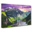 Cruise Ships Passing By Norway In Abstract - Wrapped Canvas Print-55317512