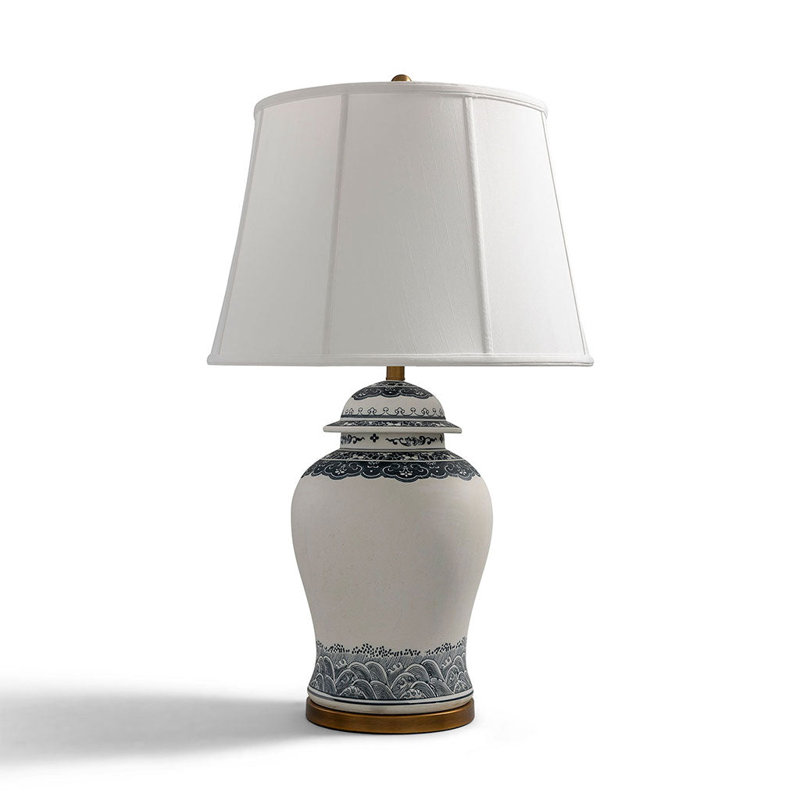 Lampe indigo Ming