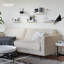 5 tablettes flottantes blanches