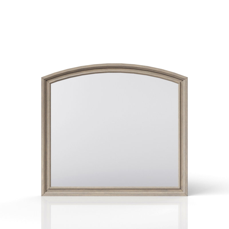 Miroir gris antique, Gris, Rectangulaire