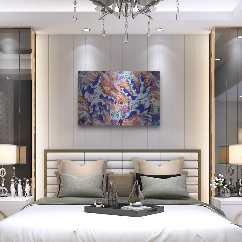 'Magic' by Abstract Graffiti Wall Art, 24" H x 36" W