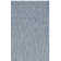Tapis intérieur / extérieur bleu marine / gris Aevry