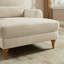 Chaise longue rembourrée avec dossier réglable Jazier-1975214629