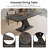 Rectangle Pedestal Dining Set with Rayon Cloth Flocking Fabric Dining Chairs Set-1008496406-1008496404-1008496407