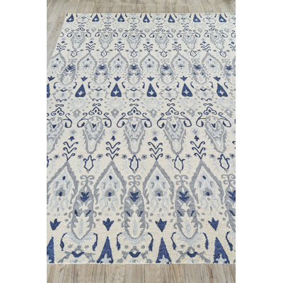 Sarasota Wool Ikat Indoor Rug