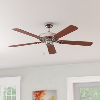 Ventilateur de plafond standard à 5 pales de 52 po avec chaînette Giancola