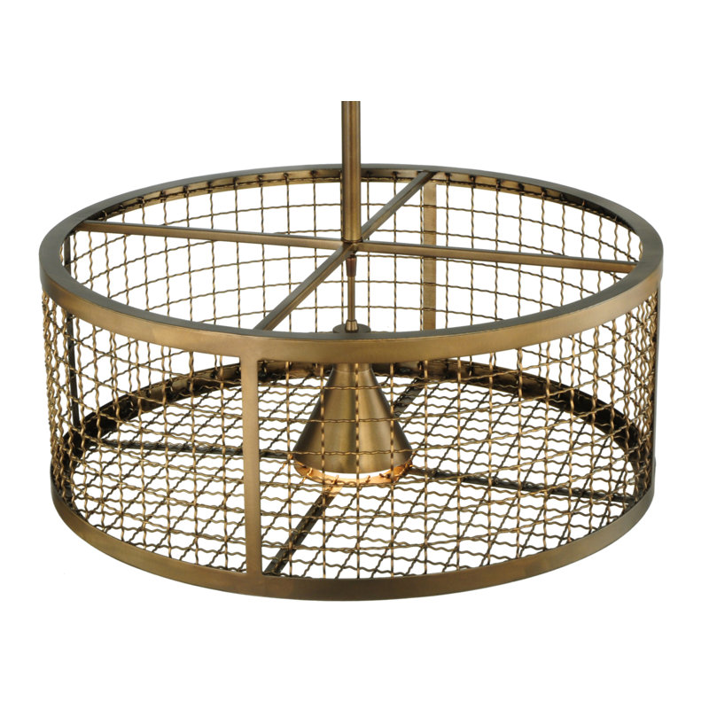 Paloma 1 - Light Bronze Single Pendant