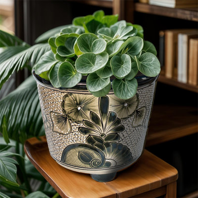 Pot à fleurs Desert Green Talavera