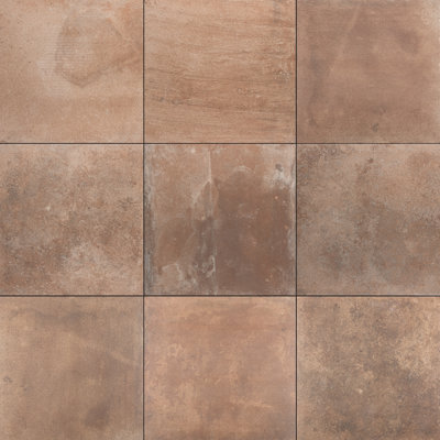 Americana 14 in. x 14 in. Glazed Porcelain Tile