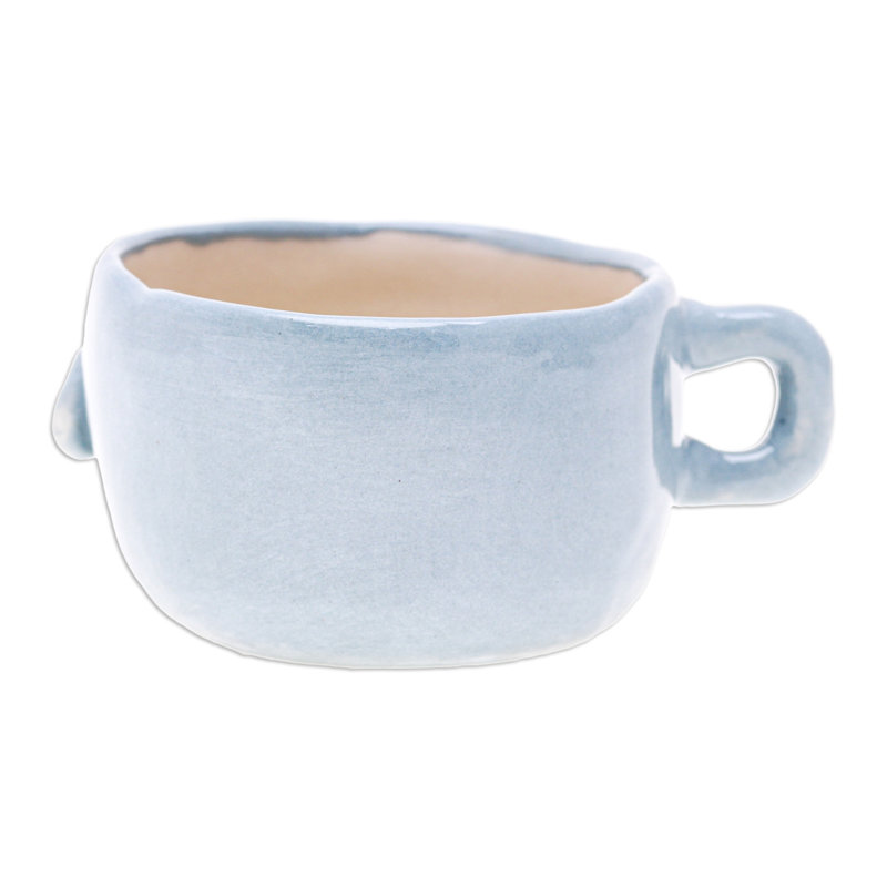 Tasse à espresso en céramique fabriquée à la main Trinx Bluebird