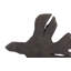 Teak Slice Wall Décor, Md, Dark Gray