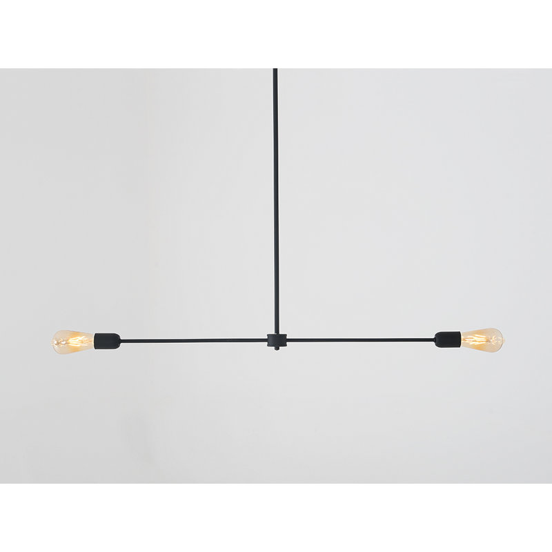 Triso 2 - Light Unique/Statement Pendant, Black