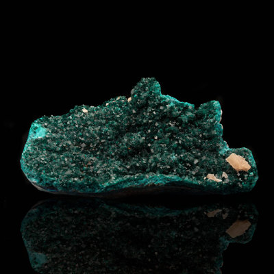 Dioptase avec calcite