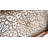 RV King Bedframe Hand-crafted Mango Wood Carved