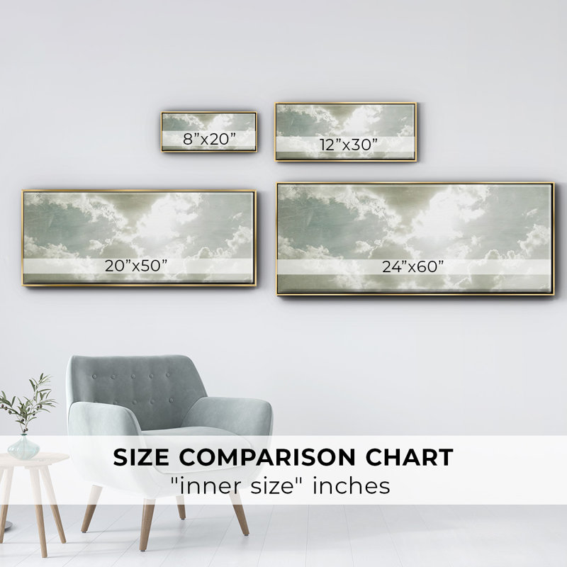 Sky Scrapers II- Framed Canvas