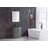 Boger 24'' Single Bathroom Vanity with Glass Top-1914099041