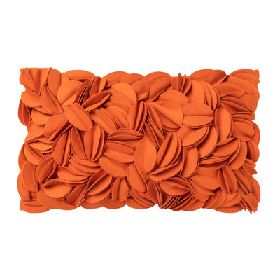 Housse de coussin brodée