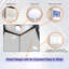 Cabine de toilette portative pour deux personnes - Toilettes extérieures avec lumière, lavabo et ventilateur