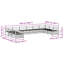 483cm Wide Patio Sectional Set
