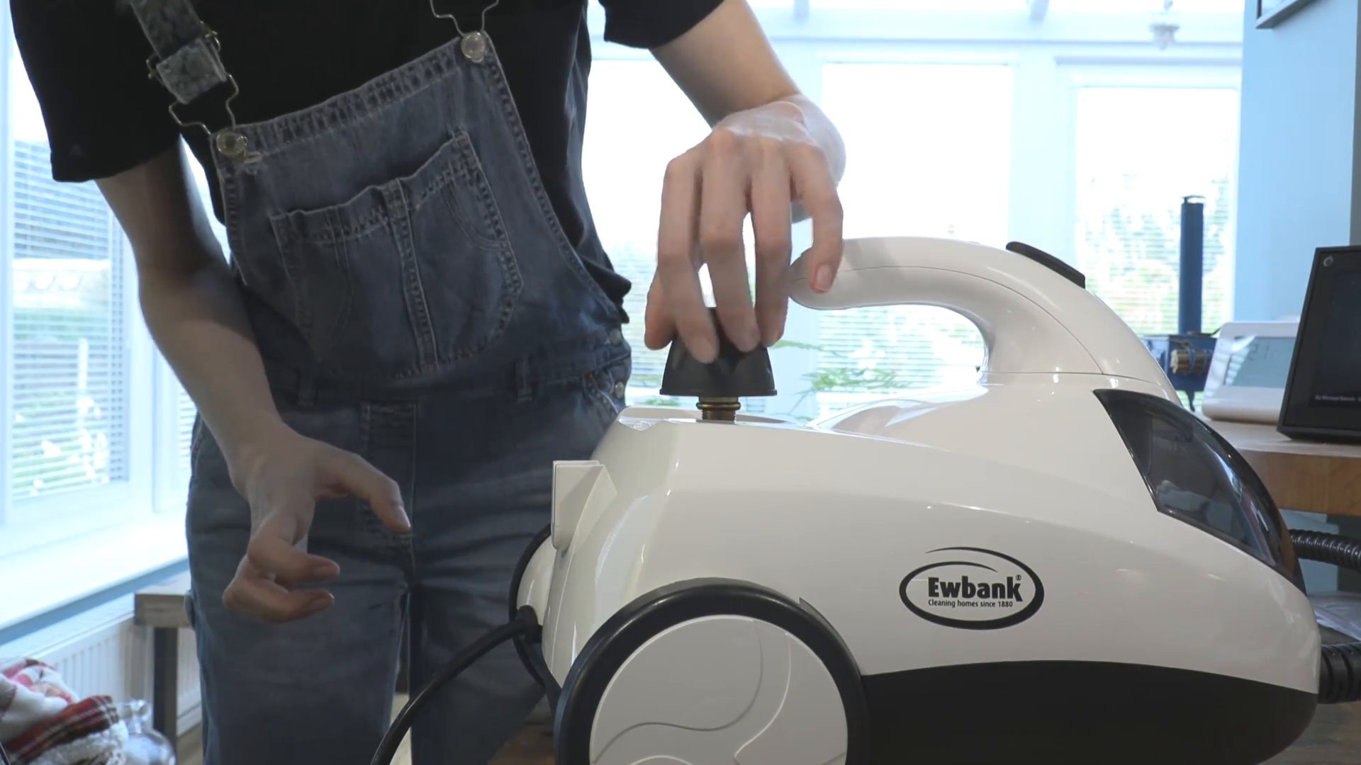 Ewbank Steam Chief 1800 Watt Steam Cleaner and Portable Sanitizer