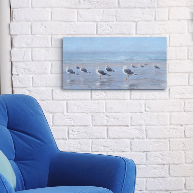 « de l’oiseau », reproduction sur toile tendue, H 12 po x l 24 po x P 1,5 po
