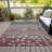 Machine Washable Indoor/Outdoor Xhevrie Blush Rug-29385416