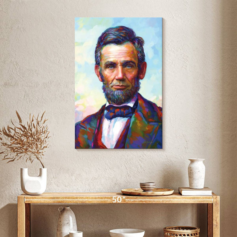 Abraham Lincoln II, H 36 po x l 24 po