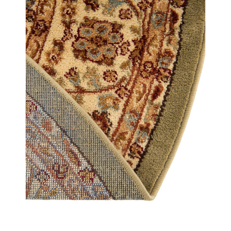 Tapis oriental vert clair Niles, Round 10'