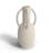 Ceramic Textured Decorative Vase with 4 Handles-114401423-114401420