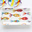Pesci Colorati Terra Bianca Platter