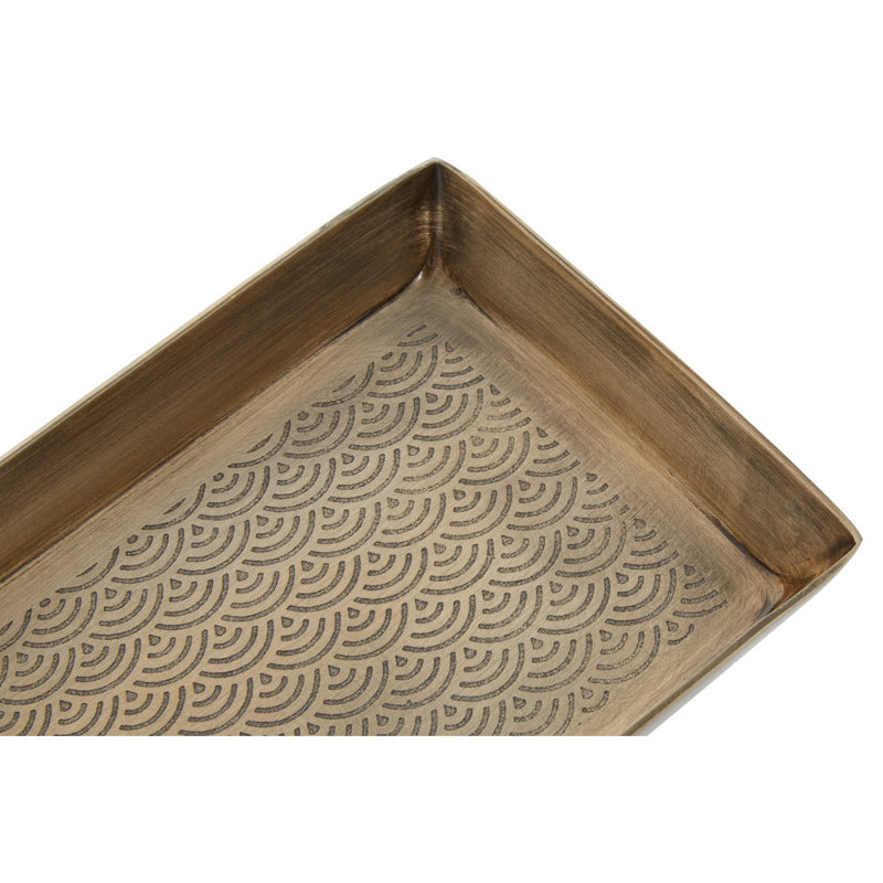 Strout Aluminum Tray, Gold