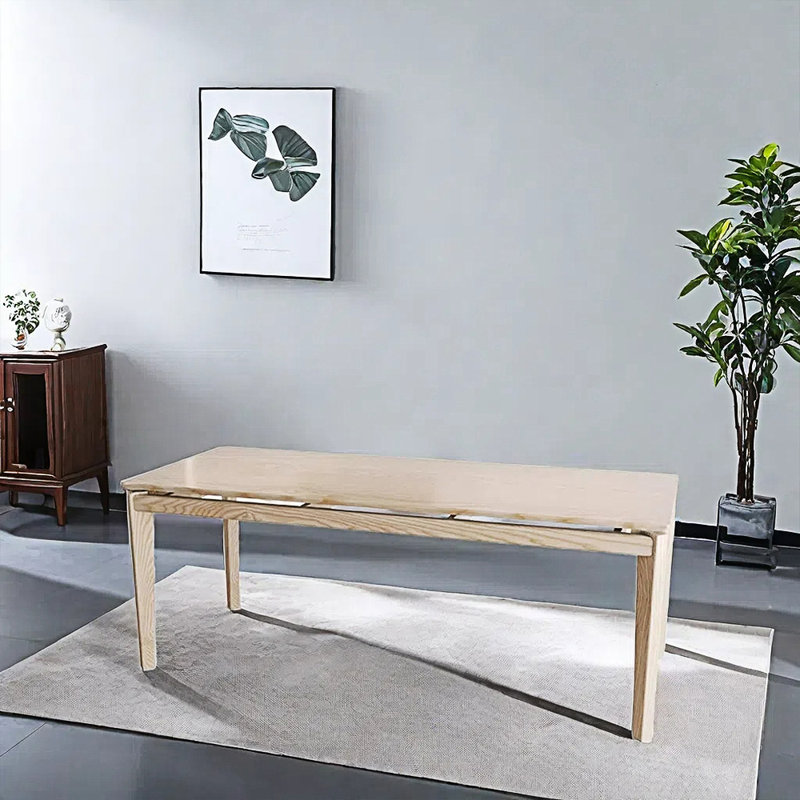 Table de salle à manger Terrin, Kaki, H 29,52 po x L 62,99 po x l 31,49 po