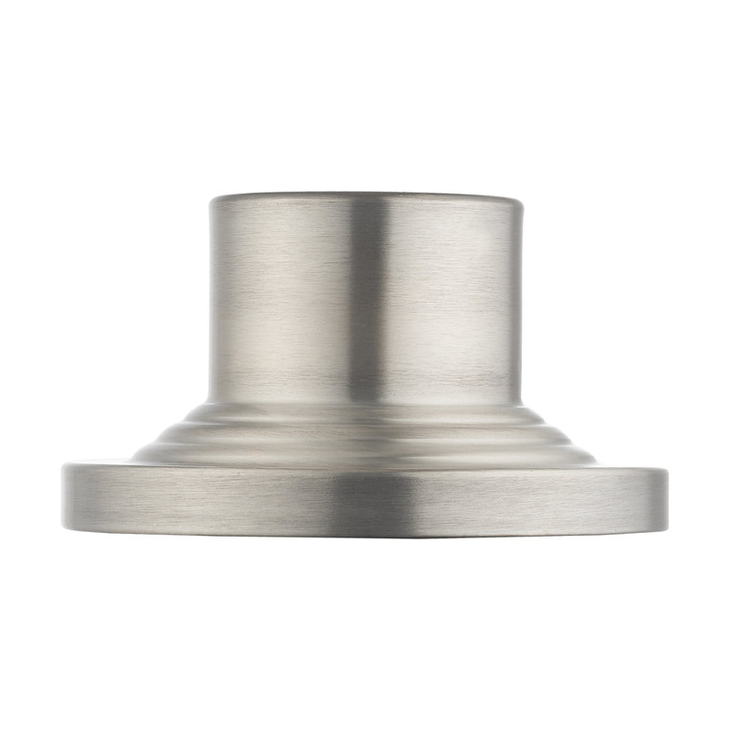 Base de pilier H 3,25 "Arelene, Nickel brossé