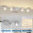 4 - Light 32.28" LED Dimmable Rotatable Flush Mount